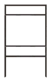 Real Estate Sign Frame with Dual Riders 24" x 18" | SignWay