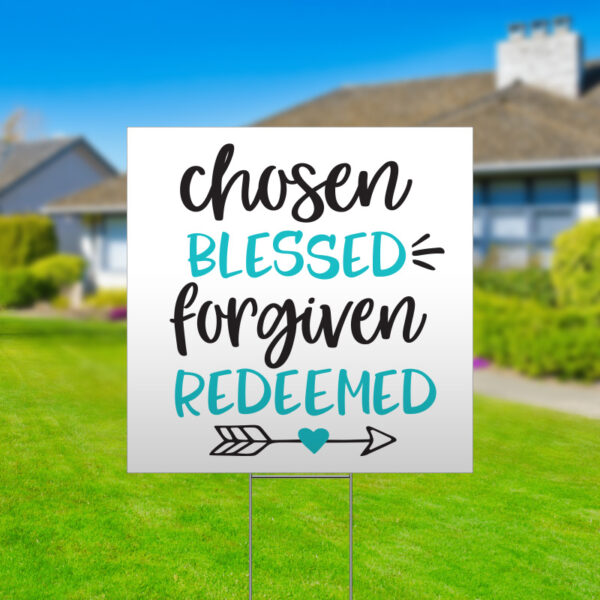 Chosen, Blessed, Forgiven, Redeemed