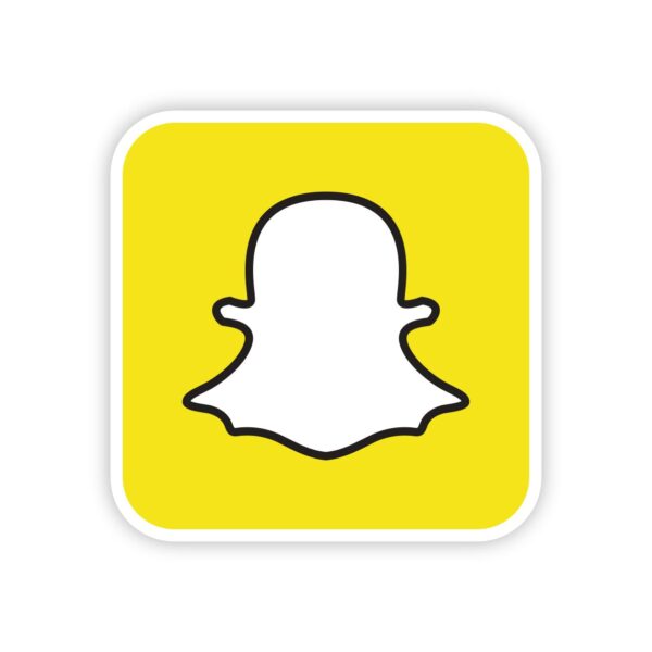 Social Media Icon - Snapchat Logo 18" Tall | For Yard Decor | Yard