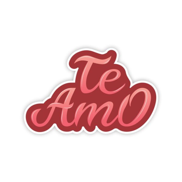 Te Amo - I Love You, Yard Card