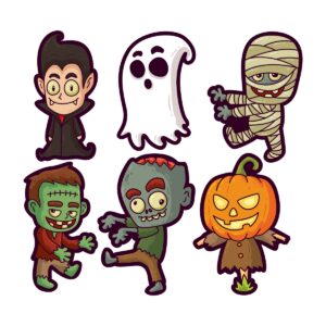 Halloween Character Set