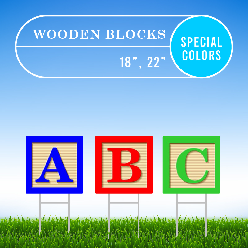 wood block letters font