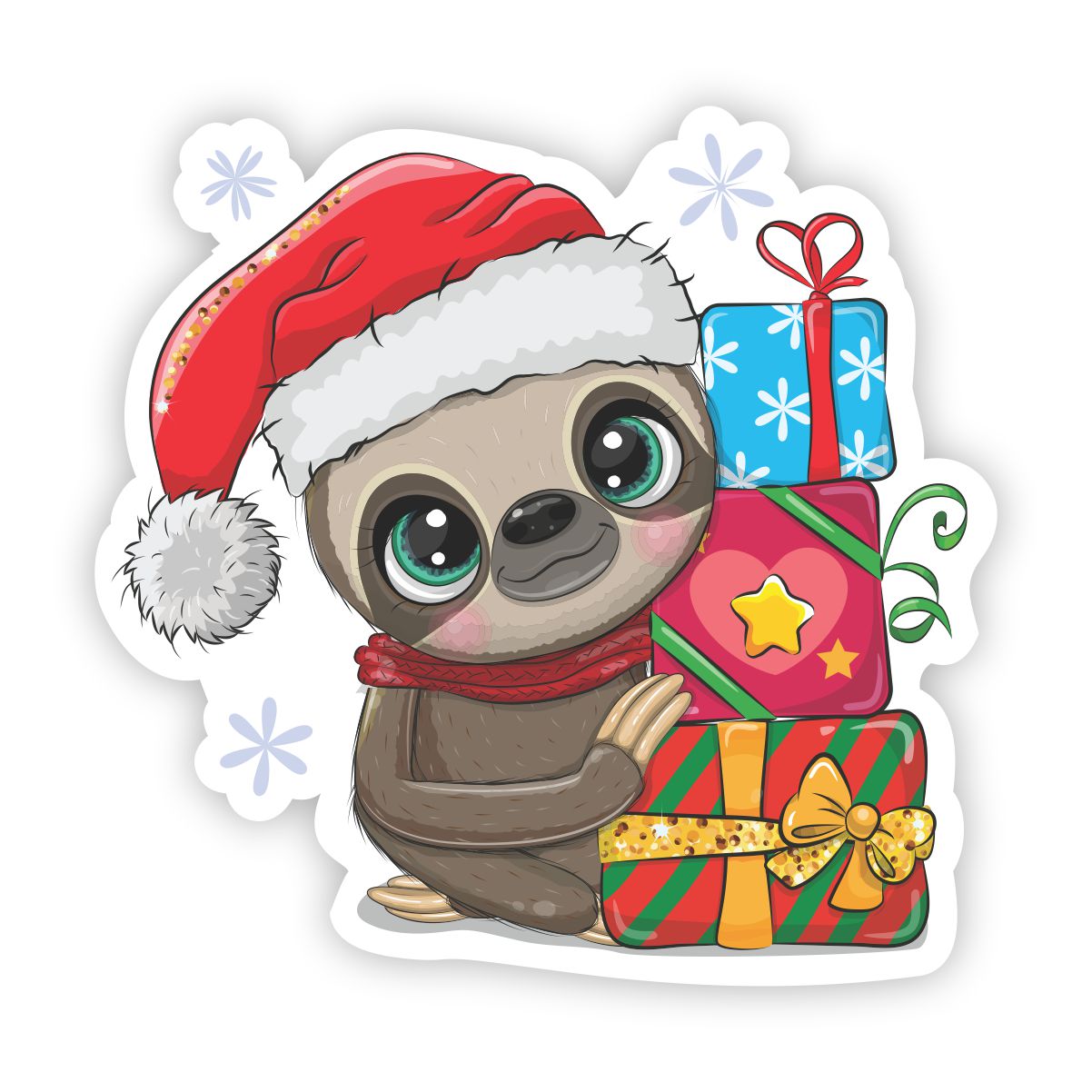 35+ Sloth Christmas Card 2021