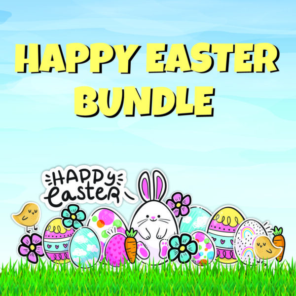 Happy Easter Bundle 4x8 1 Set