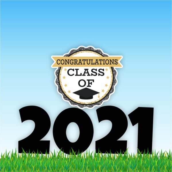 Congratulations Class Sign Congratulations Class of Sign | 32″ | Yard Card | Lawn Signs – SignWay ...