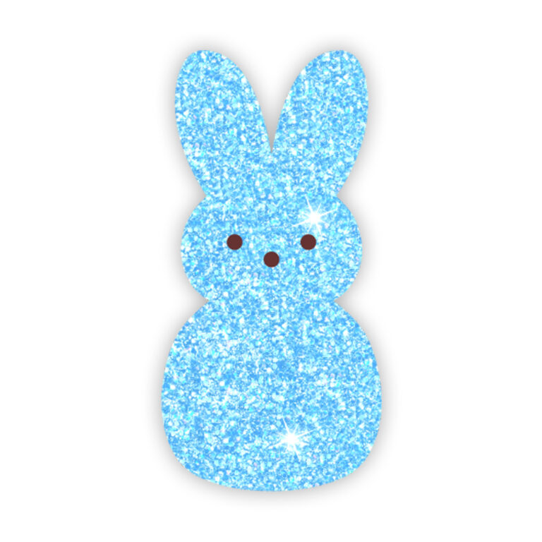 blue peeps bunny