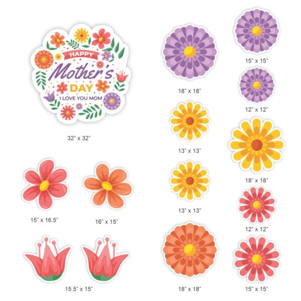 Mother's Day Flower Bundle | 4′ x 8′ Bundle