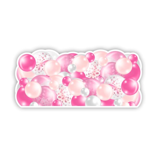 Pink and White Bubbles