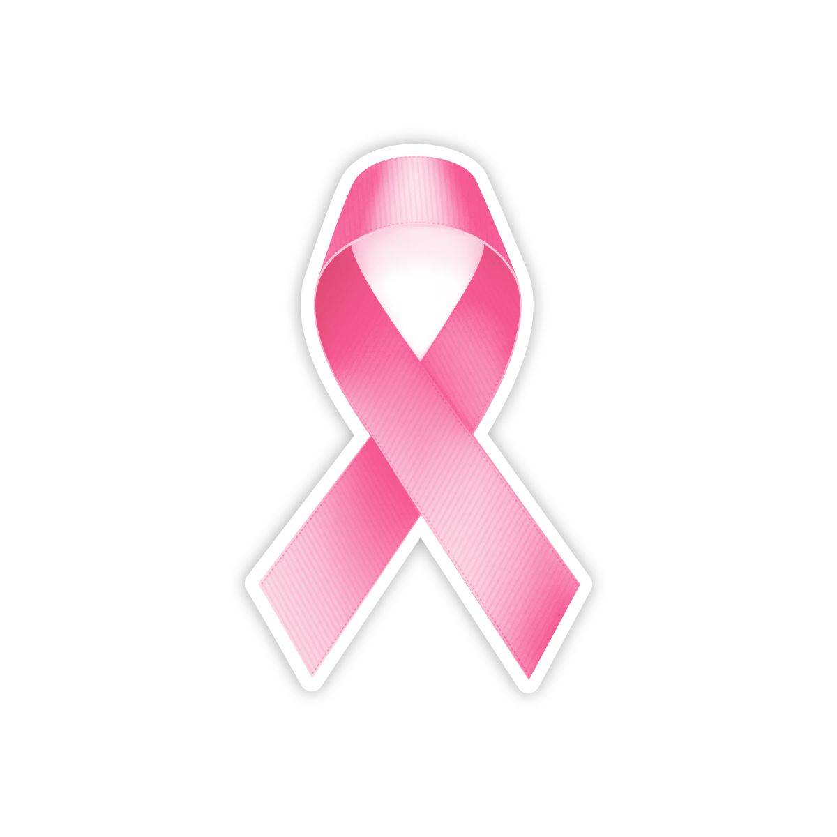 Pink Ribbon with Feather | Breast Cancer Awareness | Yard Sign SignWay