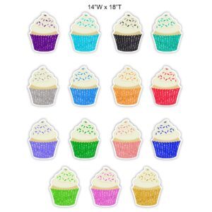 Vibrant Cupcakes Set