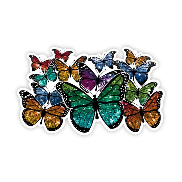 Rainbow Sequin Butterflies 2.0