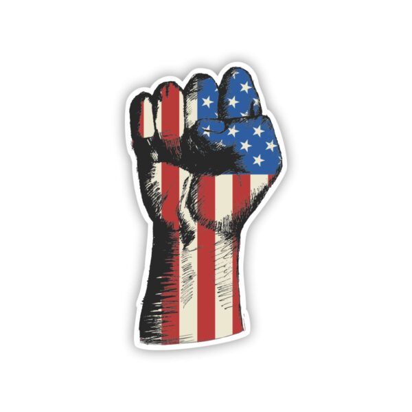 Patriotic Raised Fist