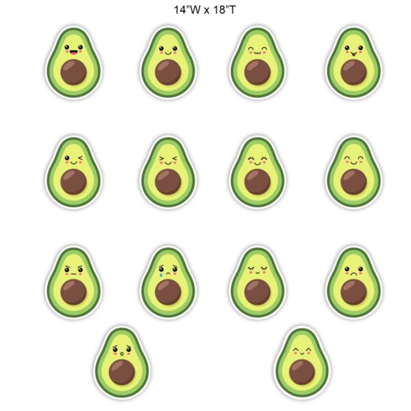 Emoji Avocados