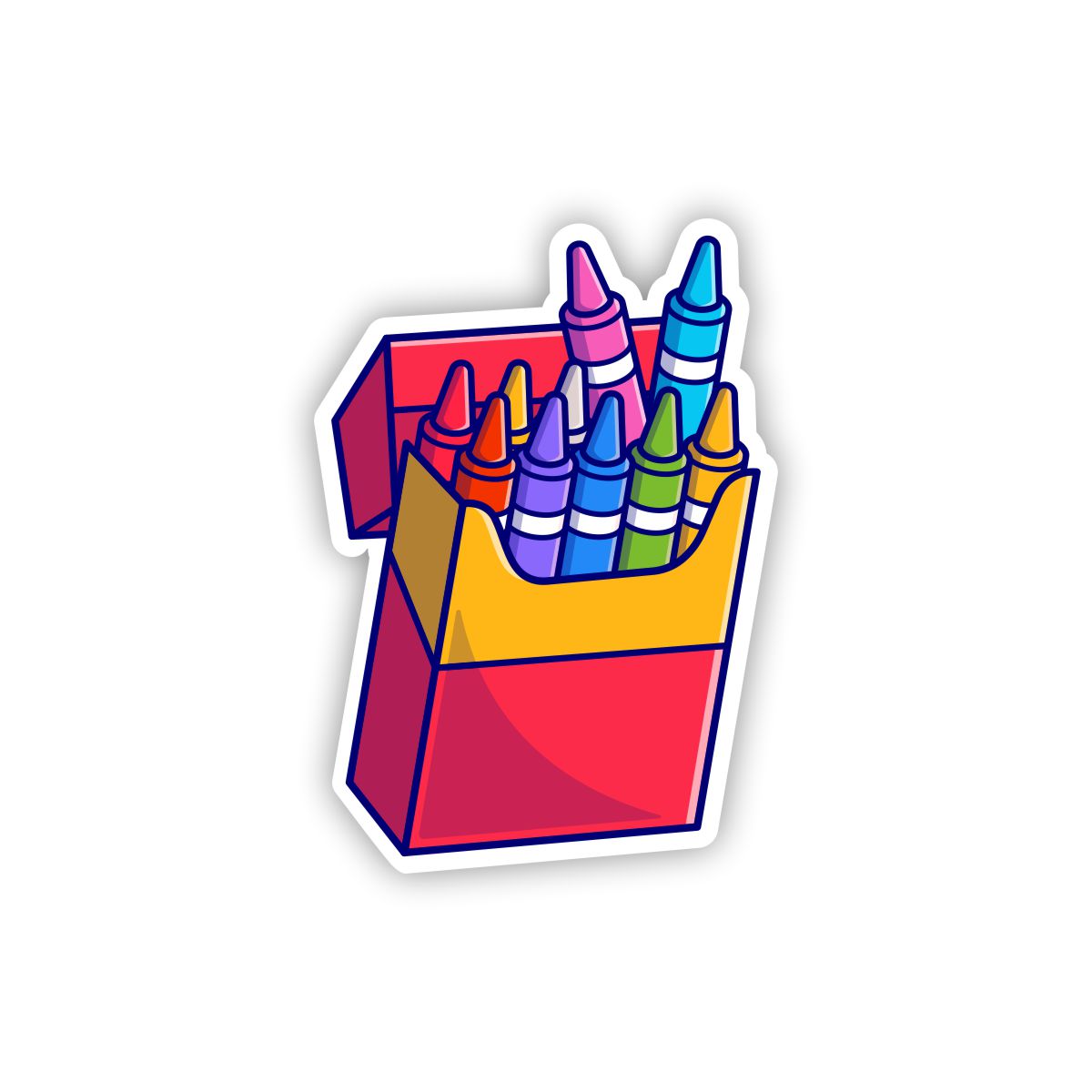 Box of Crayons DECAL