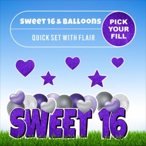 Sweet 16 And Balloons