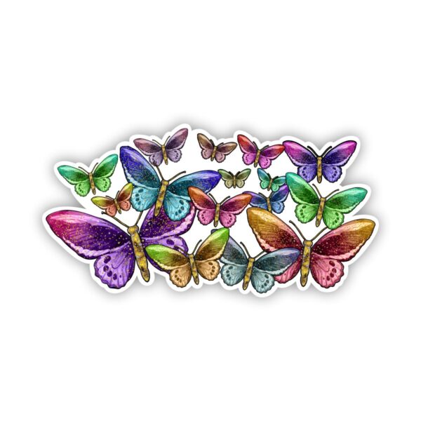 Pearlescent Rainbow Butterflies 2.0