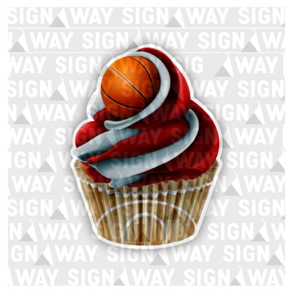 Basketball Cupcake