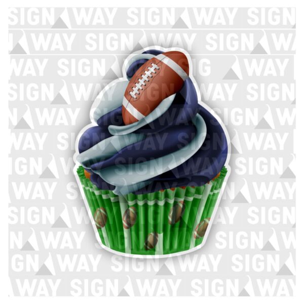 Football Cupcake