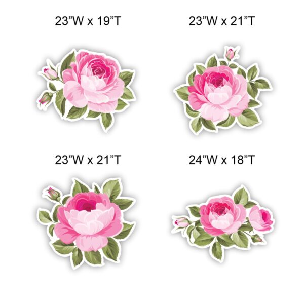 Pink Roses Set