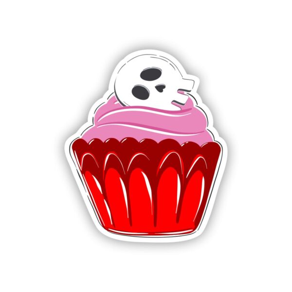 Skull Cupcake