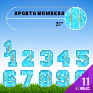 Swimming - Sports Numbers Set