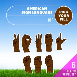 ASL Vowel Set