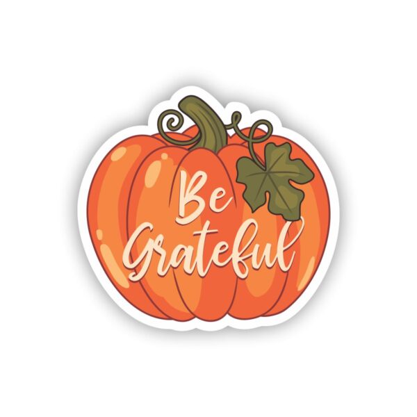 Be Grateful Pumpkin