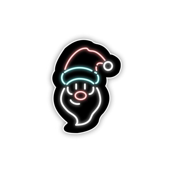 Neon Santa