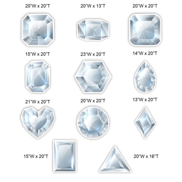 Clear Diamond Set