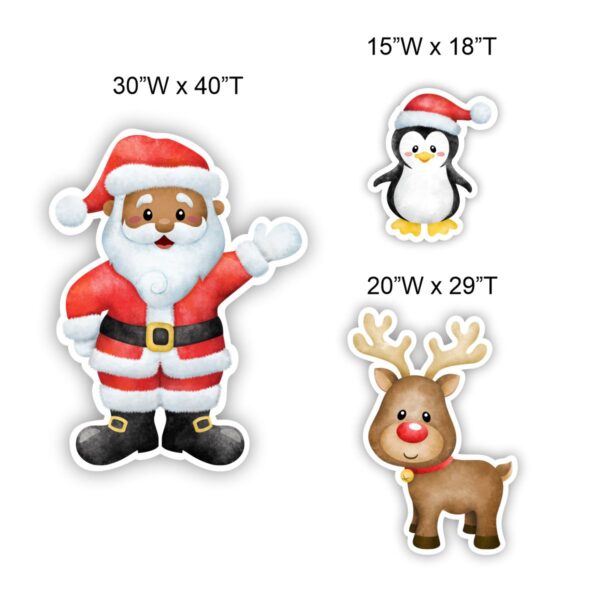 Santa Penguin and Reindeer 2.0