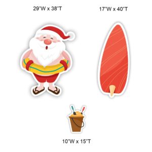 Surfing Santa