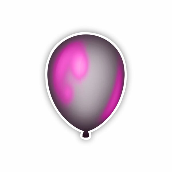 Pink Transparent Balloons