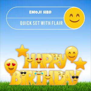 Emoji Happy Birthday Quick-Set