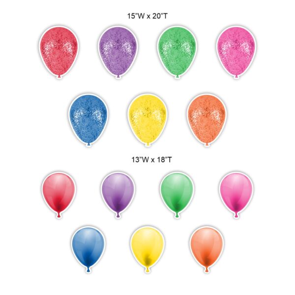 Multicolored Balloon Bundle