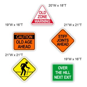 Old Age Street Signs