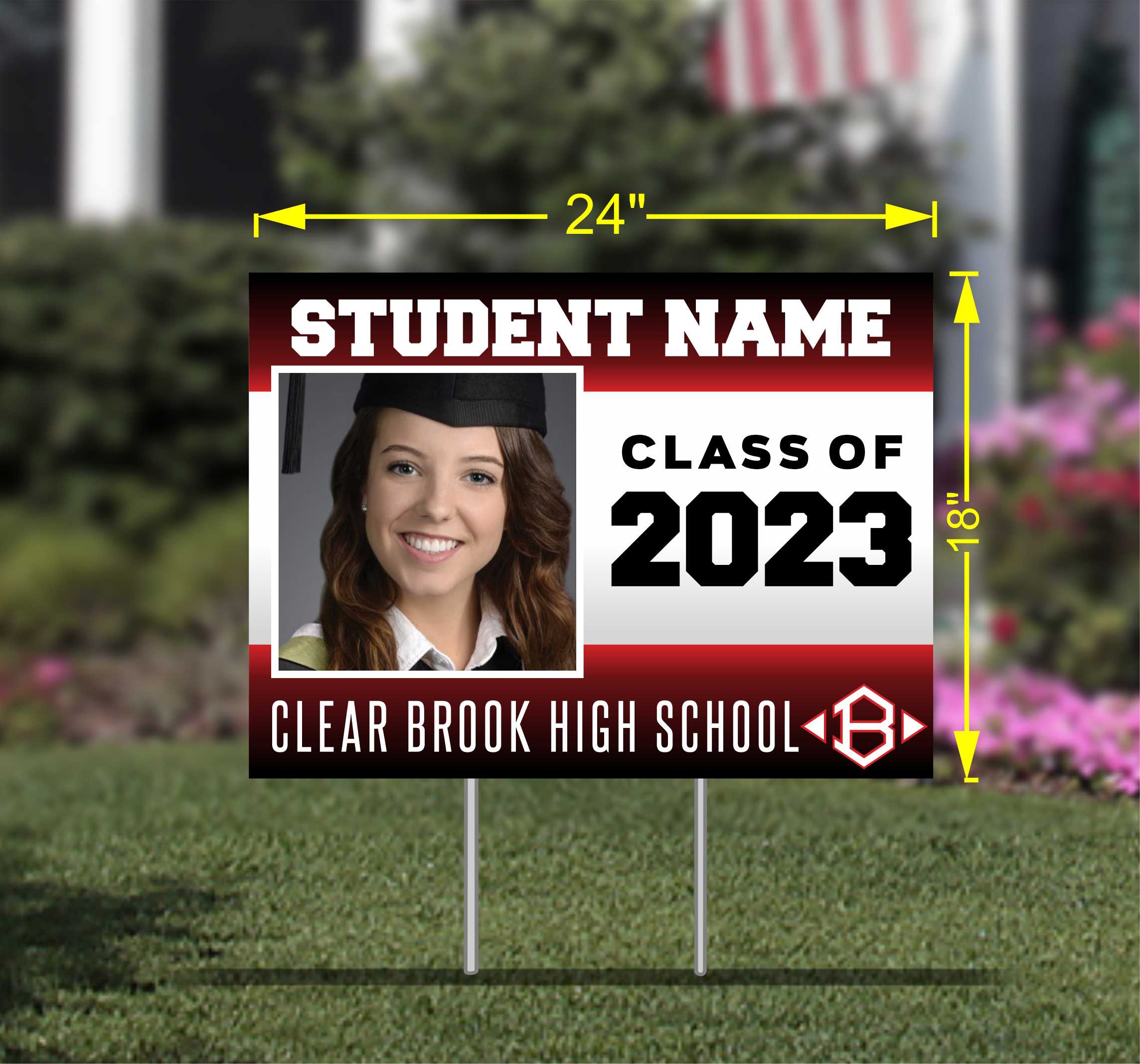 Example Grad Ou Sign Photo Grad Sign 1 – SignWay & Electrical