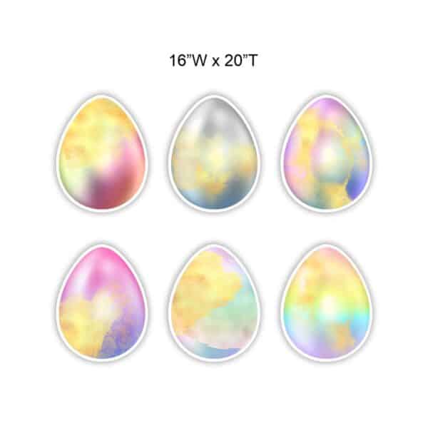 Rainbow Dyed Easter Eggs 2.0