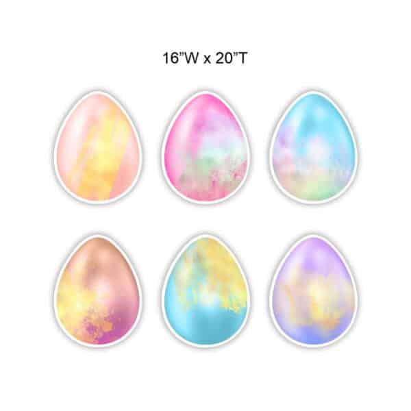 Rainbow Dyed Easter Eggs 3.0