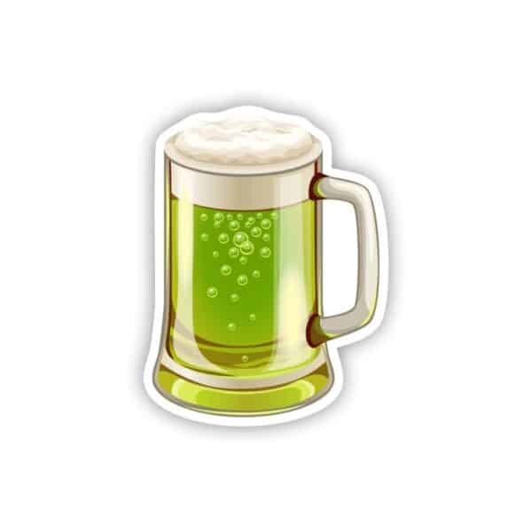 Green Beer Mug