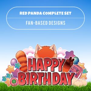 Red Panda HBD Set