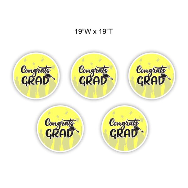 Yellow Congrats Grad Quick-Quotes