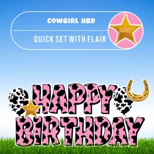 Cowgirl HBD Set