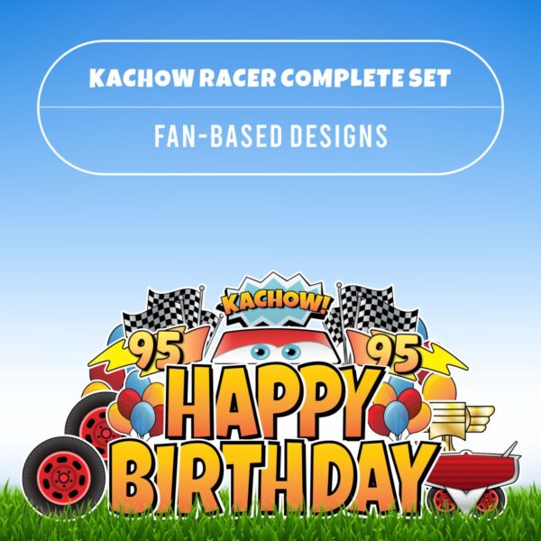 Kachow Racer HBD Set