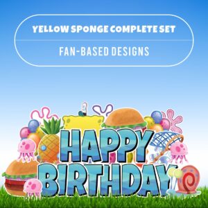 Yellow Sponge HBD Set