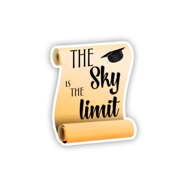 The Sky is the Limit Scroll