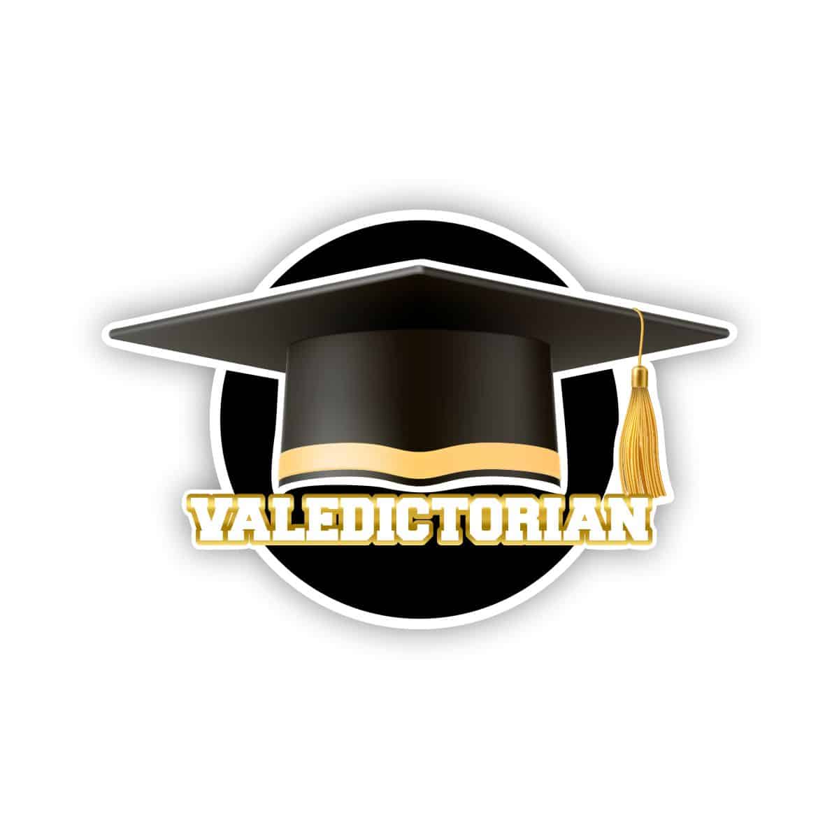 GRADUATION Badges hot Black and Gold | 2022 Yard Cards - UV High resolution Coroplast printing Half Sheet