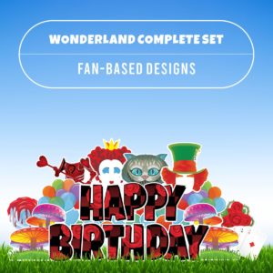 Wonderland HBD Set