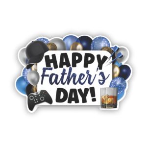 Happy Father's Day Balloon Flair