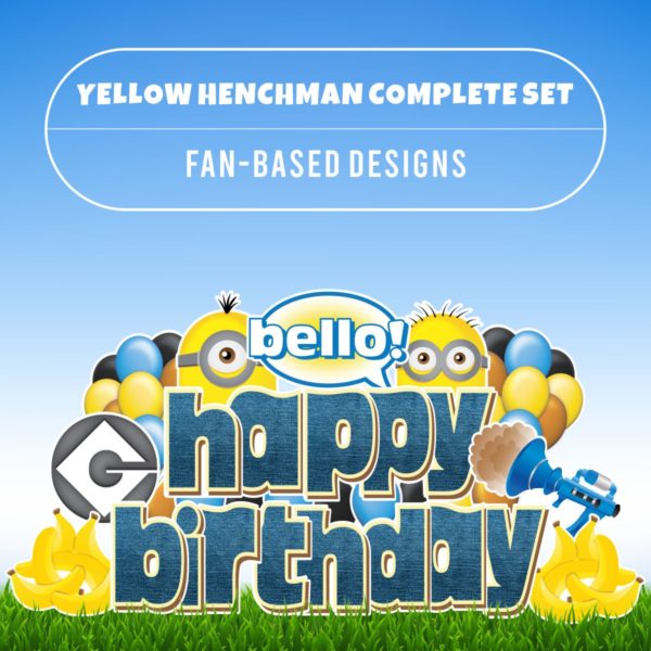 Yellow Henchman HBD Set