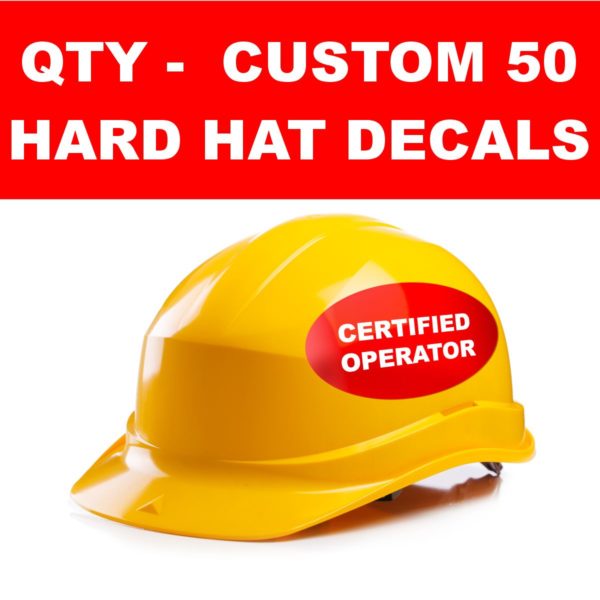 Custom Hard Hat Decals